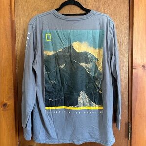 National Geographic Mount Everest long sleeve-tee